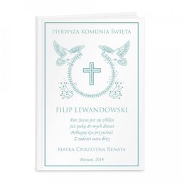 Biblia rozmiar M z nadrukiem dla chłopca