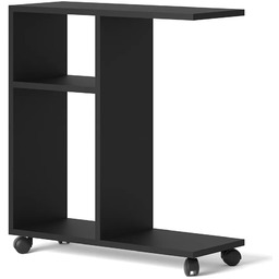 Elior Czarny mobilny stolik pomocniczy L0-B77