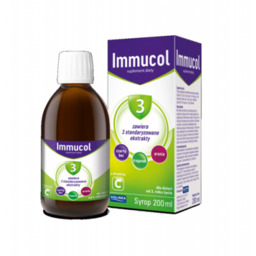 Immucol 3 syrop, 200 ml bez czarny aronia