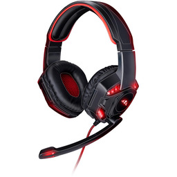 Słuchawki dla graczy z mikrofonem LED