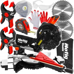 Piła Ukośnica Stołowa 255mm Z Posuwem Laser Przecinarka