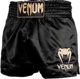 Venum Spodenki Muay Thai Classic Shorts Black Gold