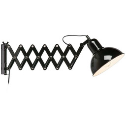 Lampa Ścienne Markslöjd, czarny, salon, metal