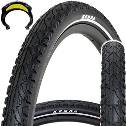 Kenda Opona 28x1,75 Antyprzebiciowa Shield+odblask