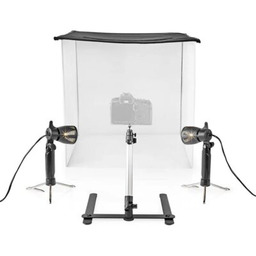 NEDIS Namiot bezcieniowy SKT012WT + 2 lampy LED