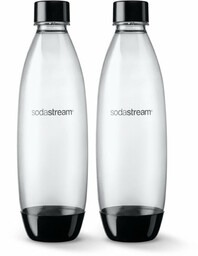 Butelki na wodę SodaStream Fuse 1l - Czarne