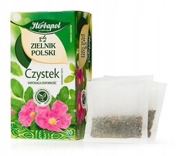 HERBAPOL Herbata Zielnik Polski CZYSTEK 20tb