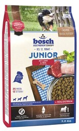 BOSCH Karma dla psa Junior Jagnięcina z ryżem