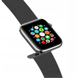 Pasek do zegarka APPLE WATCH 38mm Bransoletka czarna