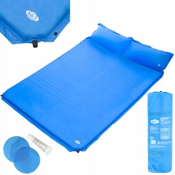 Mata Samopompująca Karimata Dwuosobowa Turystyczna Gruba 186x130x3 cm
