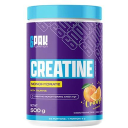 6Pak Nutrition Creatine Monohydrate smak pomarańczowy, 500 g