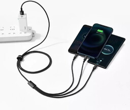 Baseus Tungsten 3w1 kabel USB - USB Typ