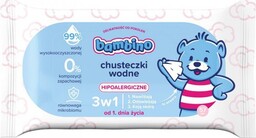NIVEA Bambino Chusteczki wodne 3w1 hipoalergiczne 1 x