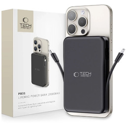 Powerbank magnetyczny z przewodem PB31 Lifemag Magsafe Power