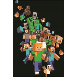 PUZZLE Minecraft GRA World A3 252 el