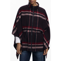 DESIGUAL DAMSKI CZARNY PONCHO