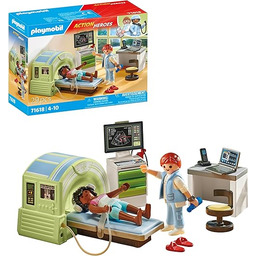 PLAYMOBIL Action Heroes 71618 Pacjent podczas rezonansu magnetycznego,