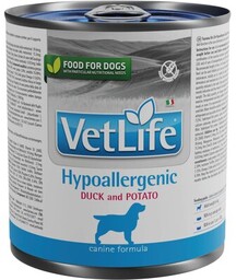 Farmina Vet Life Canine Hypoallergenic DuckPotato 300g