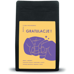 Kawa ziarnista MRC. Gratulacje! 250g