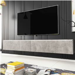 Szafka pod telewizor LED beton Lowboard D180
