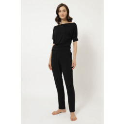 Damska bambusowa piżama MIA Czarny