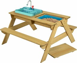 TP Toys, Wielofunkcyjny stół piknikowy dla dzieci 2+,
