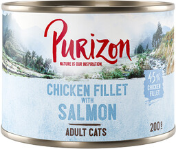 Purizon Adult, filet z kurczaka z łososiem, 200