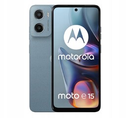 Smartfon Motorola moto e15 2/64GB Misty Blue 90Hz
