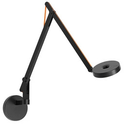 Lampa Ścienne Rotaliana, ściemnialny, niebieski, aluminium