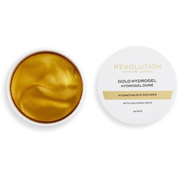 Revolution, Skincare, Hydrożelowe płatki pod oczy Gold Patches