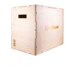 GymBeam Drewniana Skrzynia Plyometryczna PlyoBox