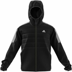 adidas Mężczyźni Essentials Insulated Hooded Hybrid Jacket, Black,