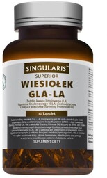 Singularis Superior Wiesiołek GLA-LA, 60 kapsułek