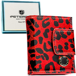 Mały portfel damski ze skóry ekologicznej i naturalnej