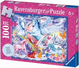 Die schönsten Einhörner. Puzzle 100 Teile XXL: Sonderserie