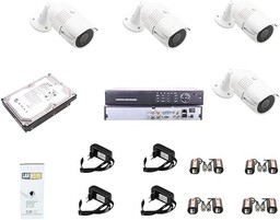 Jandei 4-1 zestaw do monitoringu wideo CCTV
