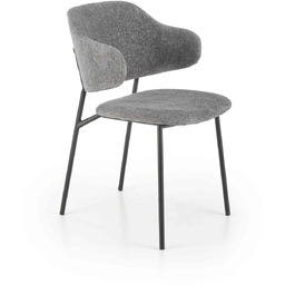 Krzesło k497 jasny popiel halmar