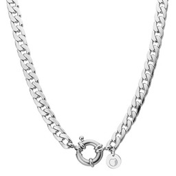 Łańcuch pancerka naszyjnik stal szlachetna