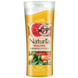 JOANNA_Naturia drobnoziarnisty myjący peeling do ciała Grejpfrut 100g