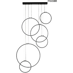 MOOSEE lampa wisząca CIRCULO SIX czarna