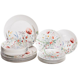 Orion Zestaw talerzy porcelanowych MAK 18 szt.