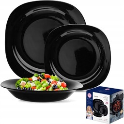 Komplet Zestaw Talerzy 36el na 12 osób Serwis