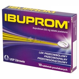 Ibuprom 200mg x10 tabletek