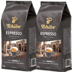 Kawa ziarnista Arabica Tchibo Espresso Milano Style 2x