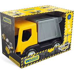 Wader 35361 - Śmieciarka Tech Truck, solidna ciężarówka