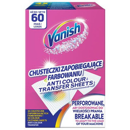 VANISH Chusteczki do prania Color Protect 60 prań