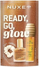 Zestaw Nuxe Ready Go Glow, miodowy olejek