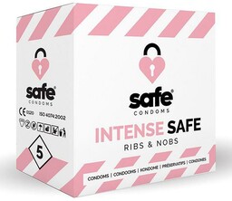 SAFE - Condoms Intense Safe Ribs & Nobs