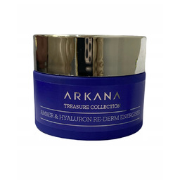 Arkana Amber & Hyaluron Re-Derm Energiser, Redermalizujący krem