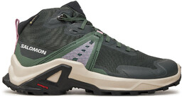 Trekkingi Salomon X Raise Mid Gore-Tex L47458100 Zielony